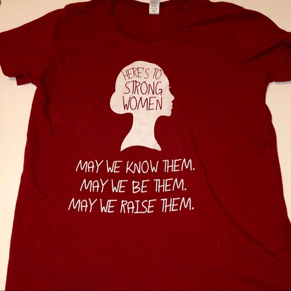 Bella Canvas Other - Here’s to Strong Women Kids TShirt Small